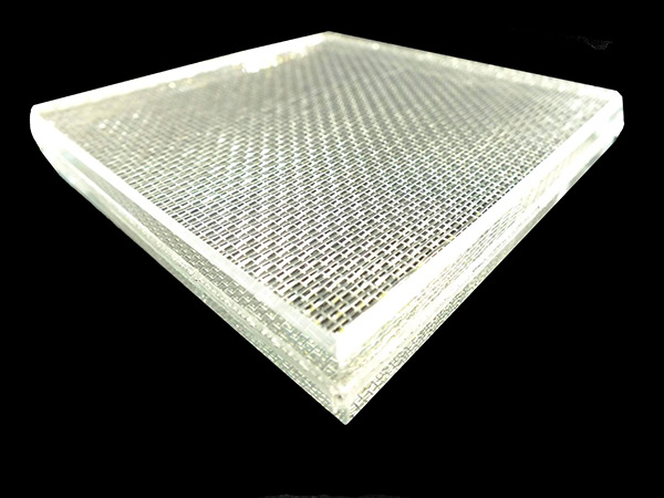 Security Mesh Laminate Glass