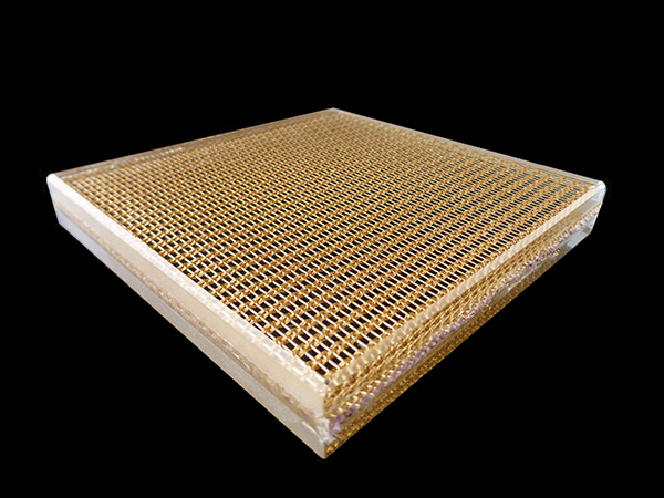 Conductive Mesh Laminated Glass