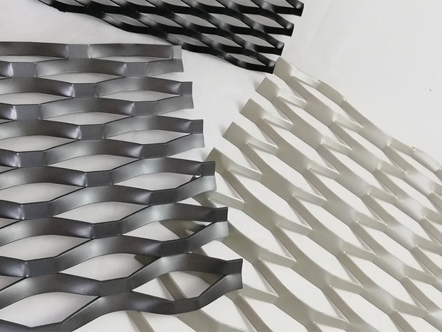 Aluminum Facade Expanded Metal Mesh